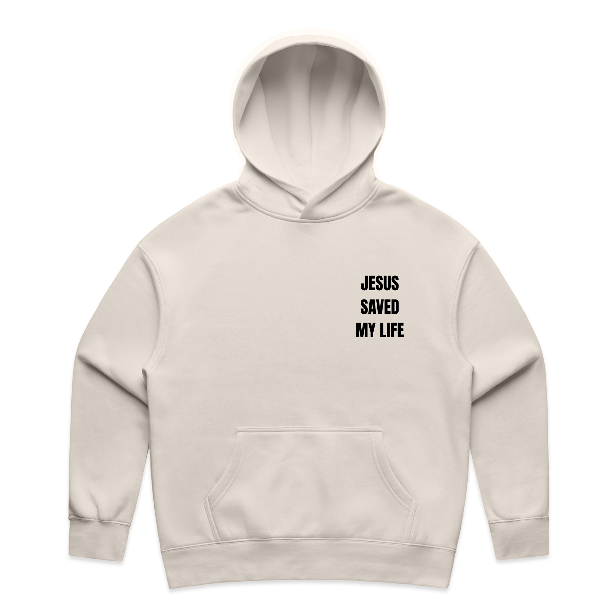 JESUS SAVED MY LIFE - HOODIE